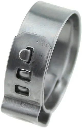 Miniatura 4 de LPEX Cinch Clamp RLECS - 30 abrazaderas de acero inoxidable plateado de 1/2 pulgada (0.689 in), abrazaderas de apriete para conexiones de tubería PEX