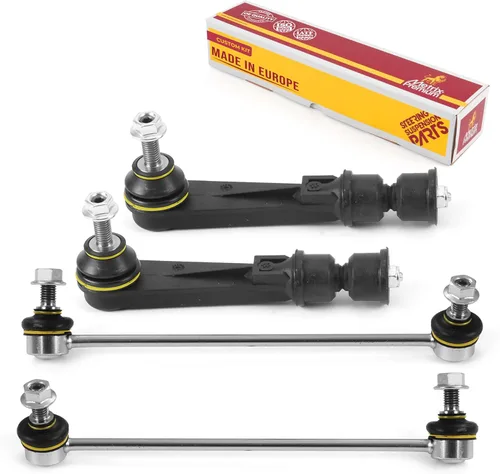 Miniatura 64 de Metrix Premium Piezas de Chasis - Kit de 4 Piezas de Enlace de Barra Estabilizadora Delantera y Trasera Compatible con Mercury Mariner 2009-2011