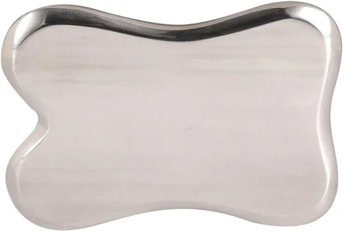 Masaje facial de acero inoxidable Gua Sha, herramientas faciales Gua Sha y herramienta de masaje de raspado corporal para terapia de acupuntura de