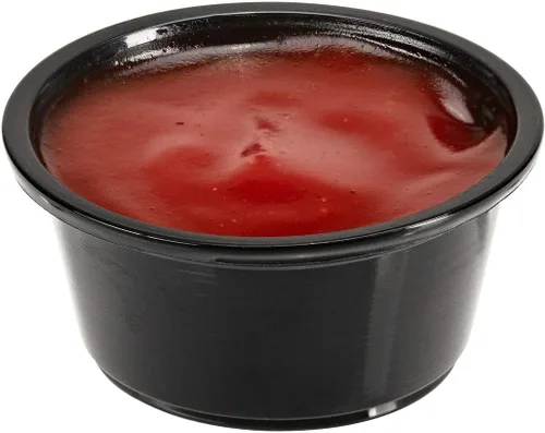 Miniatura 19 de Restaurantware RW Base - Tazas de salsa de 0.8 onzas, 2000 tazas de condimento aptas para microondas, resistentes a las grietas, desechables de Negro