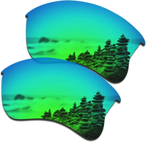 Miniatura 7 de SmartVLT Juego de 6 lentes de repuesto para hombre Oakley Flak Jacket XLJ OO9009 Sunglass Combo Pack S02