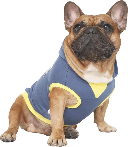 Miniatura 23 de iChoue - Disfraces para perros, I am a French Bulldog, suéteres divertidos, abrigos de invierno, sudaderas con capucha, Frenchie Pitbull Corgi, Pug