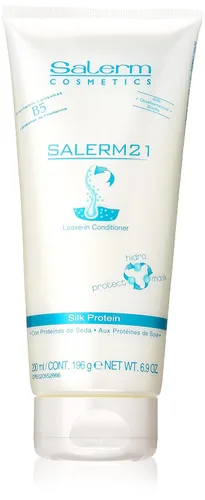 Acondicionador SALERM 21 sin enjuague, tubo de proteína de seda, 6.9 onzas
