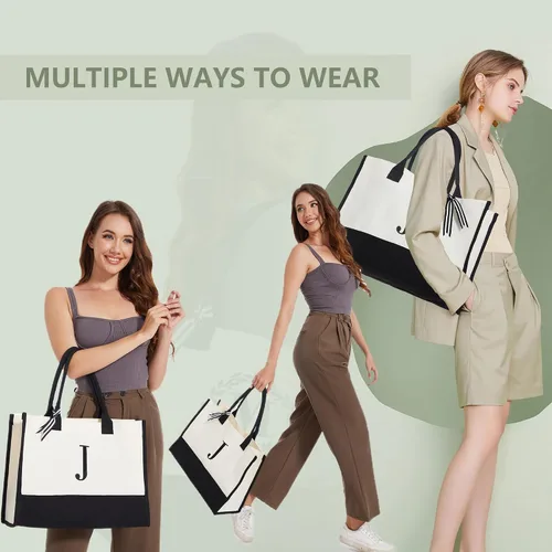 Miniatura 21 de BeeGreen Bolsa personalizada para mujeres, mamá, profesora, amigas, hermana, bolsas de regalo con bolsa de Comestic