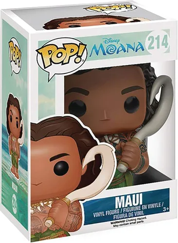 Miniatura 3 de Funko Disney: Moana - Maui Pop! Figura de vinilo (con funda protectora de caja compatible), multicolor, 3.75 pulgadas