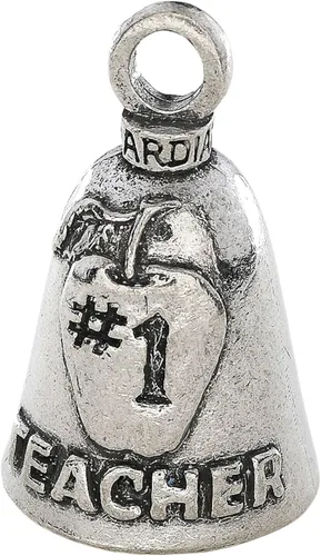 Miniatura 13 de Guardian Bell Good Luck Bell w/Keyring & Black Velvet Bag Motorcycle Bell Lead-Free Pewter Made in USA Phoenix Biker