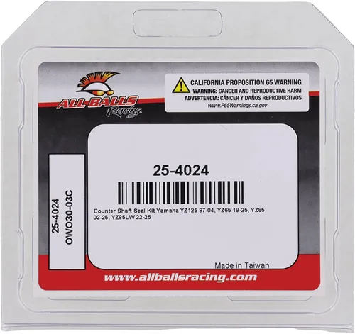 Miniatura 4 de All Balls Racing 25-4024 - Kit de retenes para eje de contador