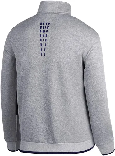 Miniatura 8 de Guanzizai Conjunto deportivo casual de manga larga para hombre, conjunto deportivo con cremallera completa, chaqueta deportiva y pantalones