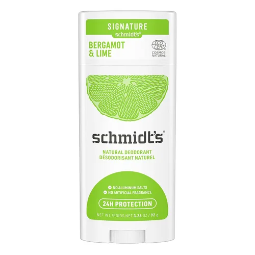 Miniatura 19 de Schmidt's Desodorante vegano sin aluminio rosa y vainilla con protección contra olores las 24 horas para mujeres y hombres, ingredientes naturales