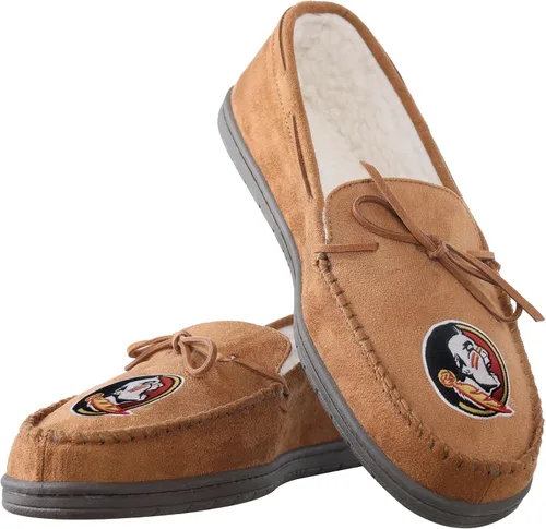 Miniatura 15 de FOCO NCAA NCAA - Pantuflas tipo mocasín con logotipo de equipo universitario para hombre