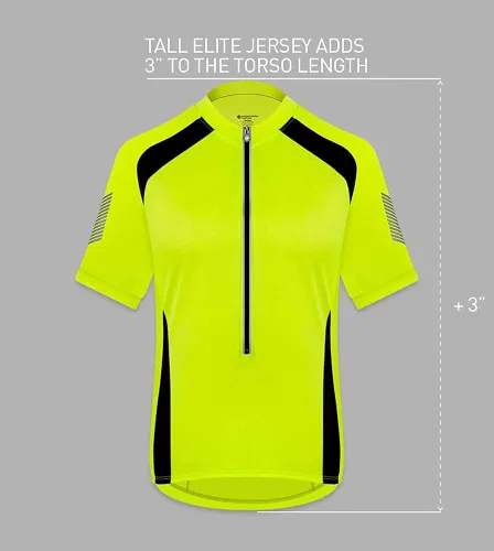 Miniatura 6 de Aero Tech Men's USA Elite Coolmax 3M Reflective USA Cycling Jersey