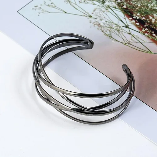 Miniatura 162 de Long tiantian Pulsera de oro gruesa para mujer, pulseras de oro delicadas, pulseras para mujer, pulseras apilables de eslabones de cadena