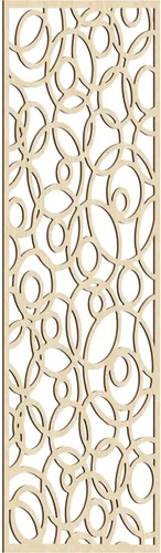 Miniatura 33 de Latrobe Paneles de pared decorativos de madera con calado, 9 3/8 pulgadas de ancho x 24 3/8 pulgadas de alto x 3/8 de alto, roble rojo rojo (Red Oak)