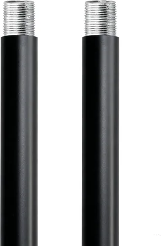 Miniatura 10 de SGLfarmty Luces colgantes negras para isla de cocina, 1 luz moderna de granja, jaula de metal ajustable, lámpara colgante con pantalla de vidrio
