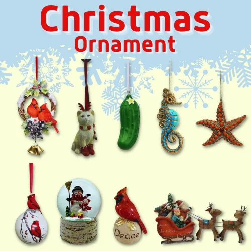 Miniatura 7 de Comfy Hour Pedestal de piedra cardenal rojo de 6 pulgadas, figura decorativa de pájaro de Navidad para mantel y estante, adorno de vacaciones