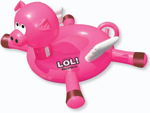 Miniatura 18 de SWIMLINE Flotador Original 90621 de Cisne Inflable Gigante para Piscina Flotador Montable de Descanso con Patas Estables Alas Grande Montable