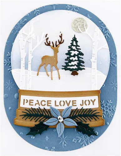 Miniatura 5 de Spellbinders S4-1322 Woodland Scene grabado muere por Simon Hurley