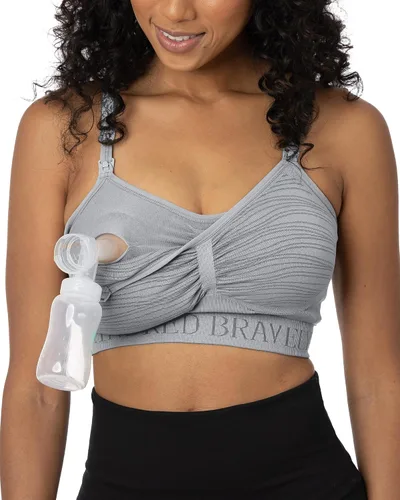 Miniatura 37 de Kindred Bravely Sublime Pumping Bra Hands Free, Adjustable Pumping & Nursing Bra with EasyClip for All Breast Pumps