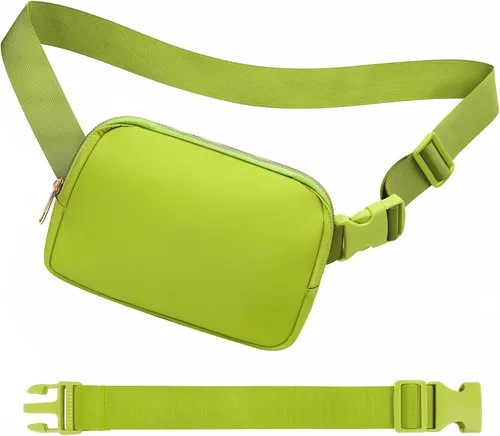Miniatura 94 de Riñonera cruzada para mujeres y hombres, bolsa para cinturón para senderismo con correa ajustable, riñonera para correr, entrenamiento, deportes