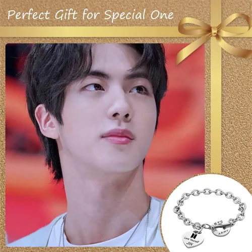 Miniatura 3 de ARETIS Kpop Bangtan - Pulsera para niños con texto en inglés "Be the best J-HOPE" JIMIN JK RM SUGA V, regalo de Bangtan Boys Lover, regalo