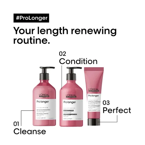 Miniatura 4 de L'Oréal Professionnel Pro - Acondicionador más largo para engrosamiento – Reduce la rotura y la apariencia de las puntas abiertas para tipos