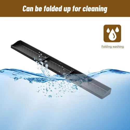 Miniatura 7 de mumisuto Estante superior de silicona para estufa de 30 pulgadas, estante magnético para estufa de cocina, suave, flexible, fuerte, magnético