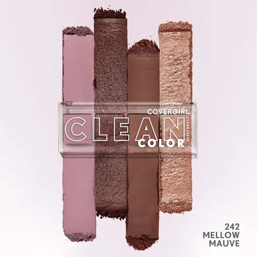 Miniatura 4 de COVERGIRL Clean Fresh - Sombra de ojos limpia y colorida Mellow Mauve 242 Malva suave