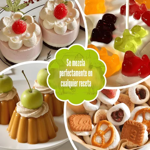 Miniatura 4 de Polvo de gelatina de res sin sabor, 7 oz/198 g de gelatina alimentada con pasto, agente espesante premium, sin gluten ni azúcar, para gomitas