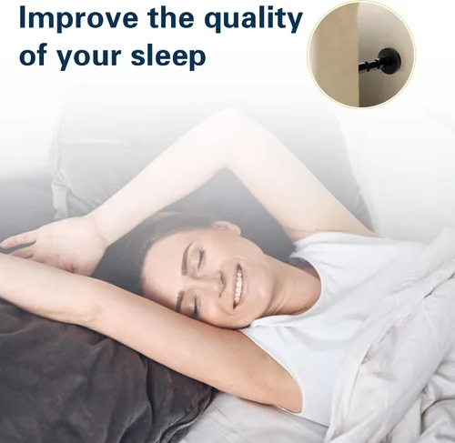 Miniatura 7 de 4 topes de cabecera para pared, marco de cama ajustable, antivibraciones, parachoques de pared de cama con almohadillas y tornillos gratis