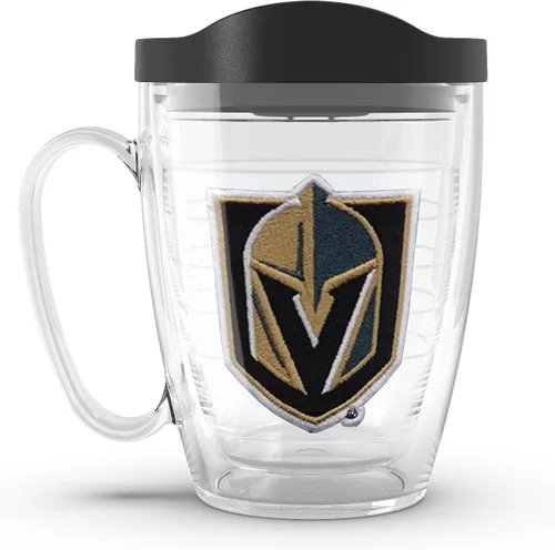 Miniatura 24 de Tervis Vaso aislado de doble pared NHL Pittsburgh Penguins hecho en Estados Unidos mantiene las bebidas frías y calientes, 16 onzas, taza, logotipo