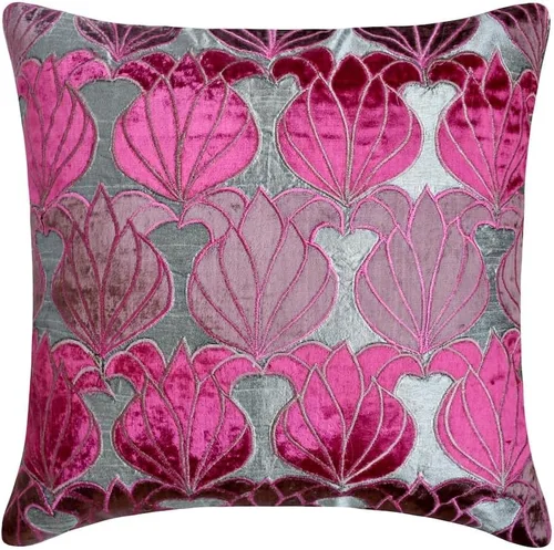 Miniatura 31 de The HomeCentric Funda de almohada personalizada, color plateado de 12 x 12 pulgadas, fundas de almohada de arpillera, enrejado y celosía y almohadas