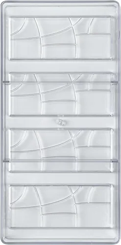 Miniatura 9 de Restaurantware Pastry Tek Molde para Barra de Chocolate de 10.8 x 5.3 Pulgadas 1 Molde de Chocolate Apto para Lavavajillas - 4 Cavidades Molde