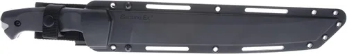 Miniatura 2 de COLD STEEL Warcraft San Mai III Tanto Point Cuchillo de Hoja Afilada como Navaja con Mango G-10 Militar Táctico de Hoja Fija con Vaina Secure-Ex