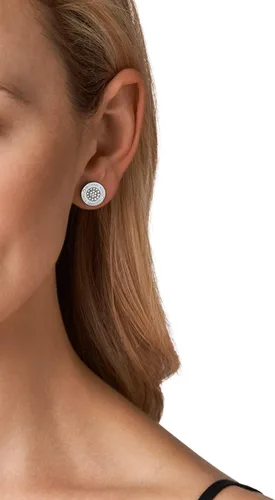 Miniatura 3 de Michael Kors - Aretes tipo dormilona, de acero inoxidable, con detalles de cristal