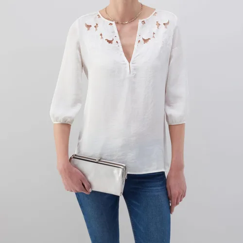 Miniatura 25 de HOBO Cartera de mano de cuero Lauren para mujer