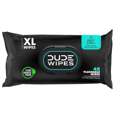Miniatura 24 de DUDE Toallitas – Toallitas desechables – Paquete de 3, 144 unidades – Manteca de karité suave extra grande – Vitamina E y aloe – Seguro