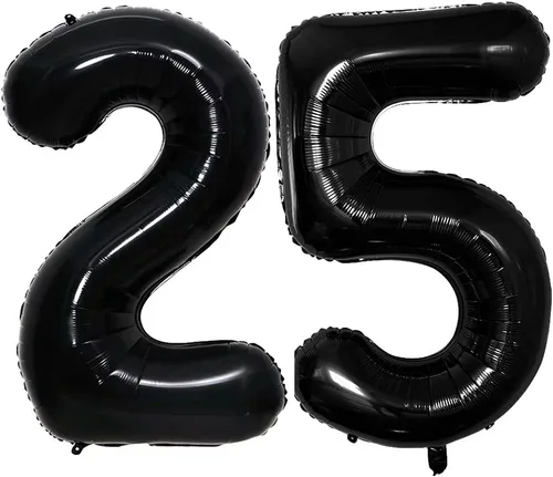Miniatura 432 de Goer, conjunto de globos de papel aluminio para decoraciones de cumpleaños, globos de las letras de feliz cumpleaños y de números Oro