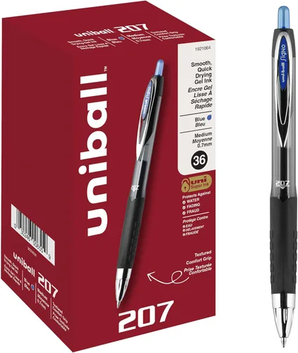Miniatura 18 de uni-ball 207 - Bolígrafos de gel retráctiles Azul