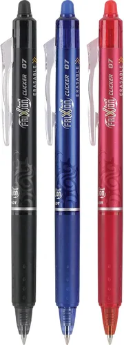 Miniatura 2 de PILOT FriXion Clicker - Bolígrafos de gel borrables, punta fina (0.7mm), tinta de colores para negocios, paquete de 36 - Bolígrafos recargables
