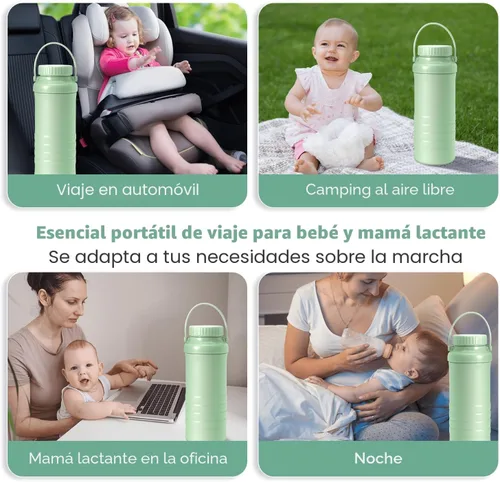 Miniatura 8 de Botella enfriadora portátil de leche materna, regalo para el día de la madre, capacidad de 22 onzas, enfriador de leche materna para viajes