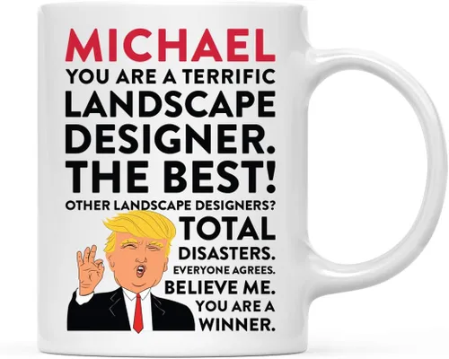 Miniatura 42 de Andaz Press Custom Trump Manual - Taza de café (11.0 fl oz), Actor, 1