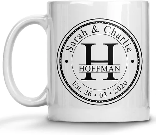 Tazas personalizadas de regalo de boda de aniversario, regalos personalizados para el día de San Valentín, taza de café de cumpleaños, regalos de