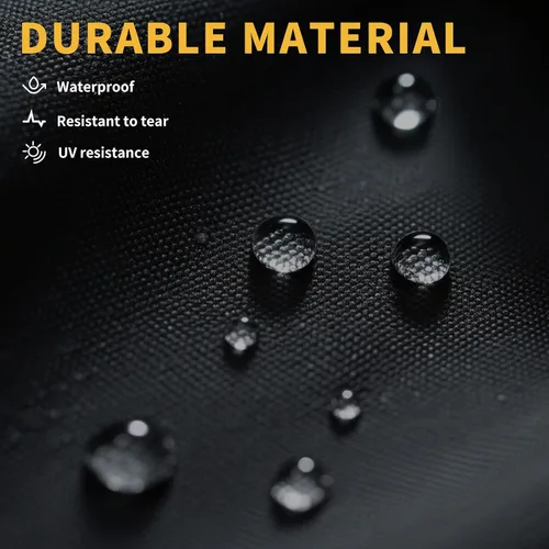 Miniatura 4 de XYZCTEM Funda UTV ligera impermeable para exteriores de 2 a 3 plazas, compatible con accesorios Honda Suzuki Pioneer, apta para Polaris Ranger