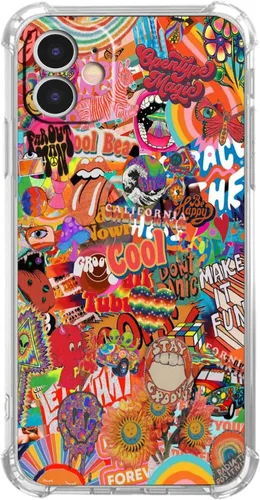 Miniatura 86 de Funda de colágeno de periódico retro para iPhone 13 Pro Max, patrón de papeles viejos estético, funda única de TPU de moda compatible con iPhone 13