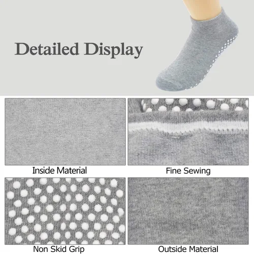 Miniatura 4 de Calcetines antideslizantes para pilates, ballet, yoga, para mujer