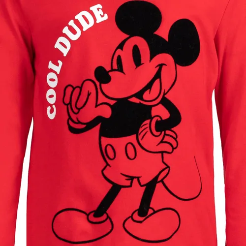 Miniatura 5 de Disney Toy Story Cars - Paquete de 2 camisetas de manga larga para cosplay de Mickey Mouse para niños pequeños