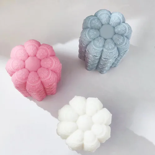 Miniatura 4 de Molde de vela de Halloween para hacer velas, molde de silicona 3D para fundición de resina, bricolaje yeso, arcilla polimérica, decoración del hogar
