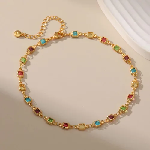 Miniatura 2 de Yumikoo Tobilleras chapadas en oro de 18 quilates para mujer