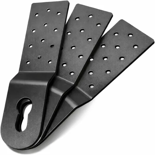 Miniatura 6 de Palmer Safety Soporte de anclaje de techo de acero temporal reutilizable para uso industrial y de construcción en madera/metal I OSHA/ANSI obediente
