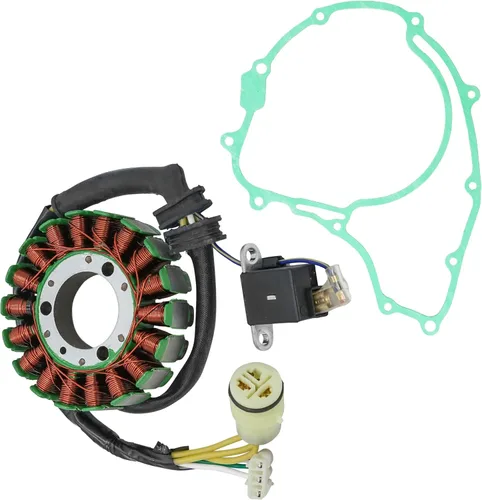 Miniatura 6 de Caltric Estator y junta compatibles con Honda Trx300 Trx-300 Fourtrax 300 1996-2000